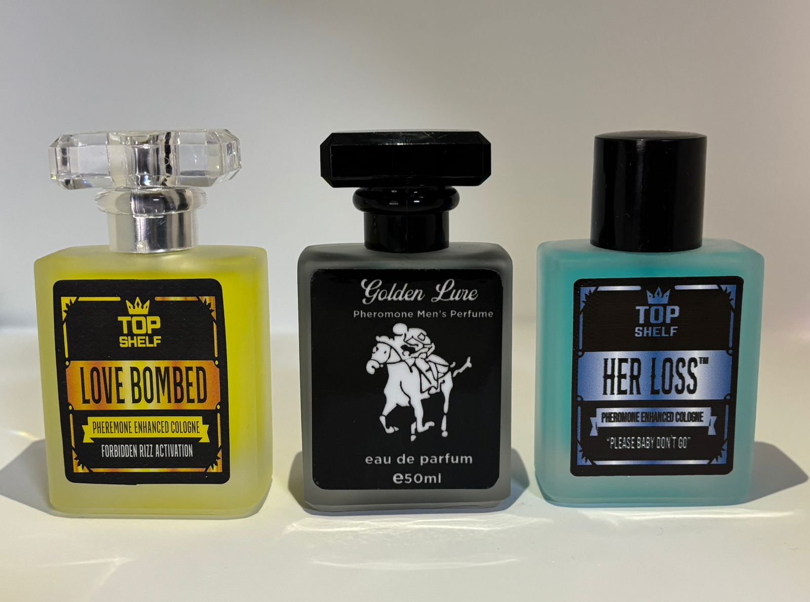 3 FEROMONAS G,H,L. DE 50 ML